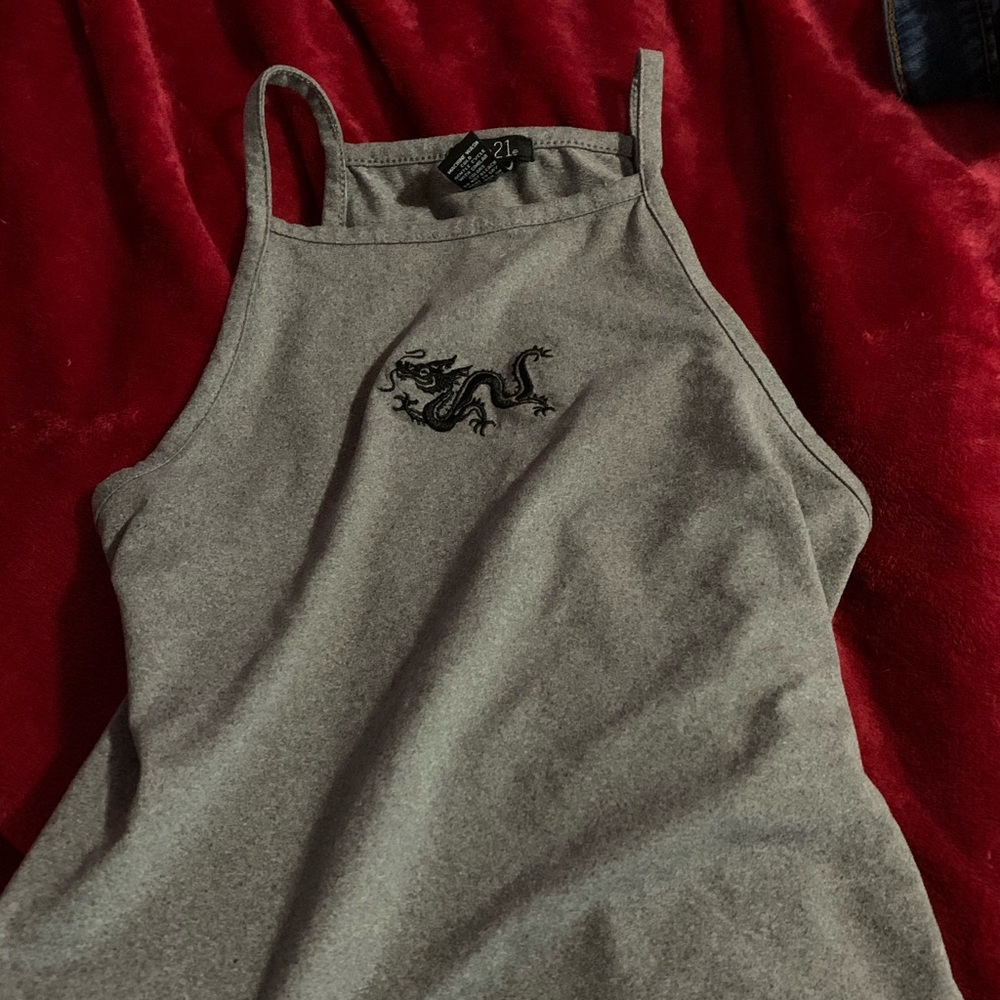 Gray Tank Top
